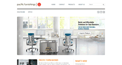 Desktop Screenshot of pacificofficefurnishings.com